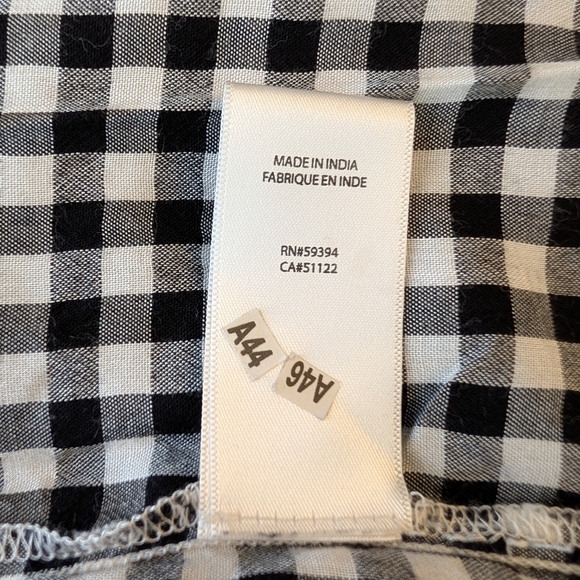 beachlunchlounge Black‎ and White Tiered Midi Dress - Picture 7 of 7